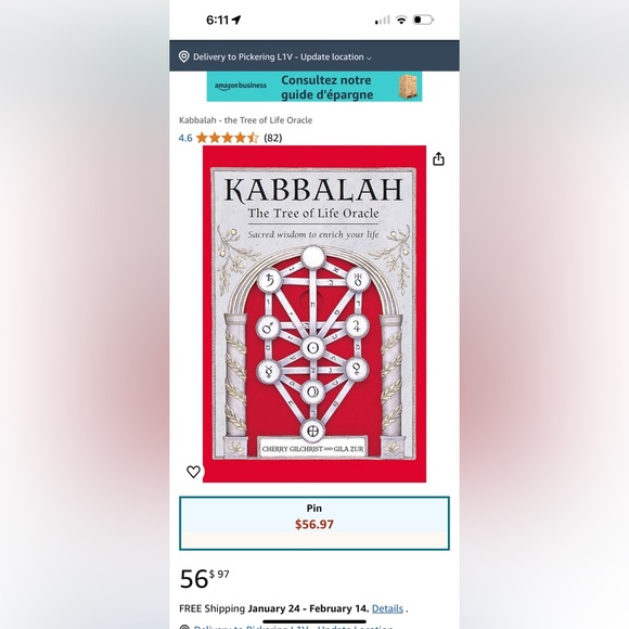 The Tree of Life Oracle Deck Boxed Set LN Kabbalah - Picture 3 of 4